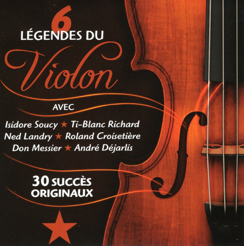 Artistes variés / 6 légendes du violon - CD