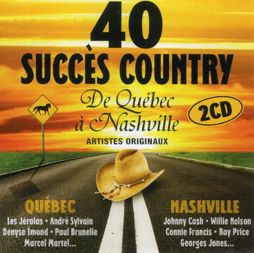 Artistes Varies / 40 Succes Country - CD