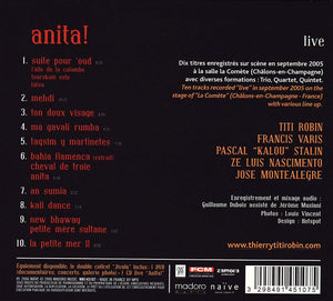 Titi Robin / Anita! (Live) - CD