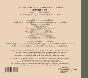 Philippe Cohen Solal & Mike Lindsay / Outsider - CD
