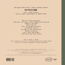 Charger l&#39;image dans la galerie, Philippe Cohen Solal &amp; Mike Lindsay / Outsider - LP Vinyl