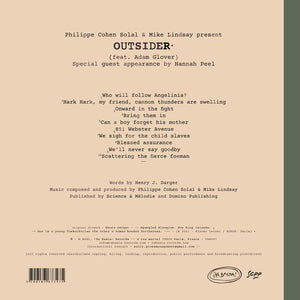 Philippe Cohen Solal &amp; Mike Lindsay / Outsider - LP Vinyl