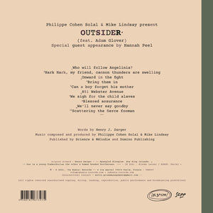Philippe Cohen Solal & Mike Lindsay / Outsider - LP Vinyl