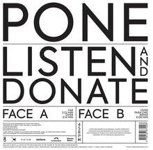 Charger l&#39;image dans la galerie, Pone / Listen and Donate (EP) - 12&quot; Picture Disc