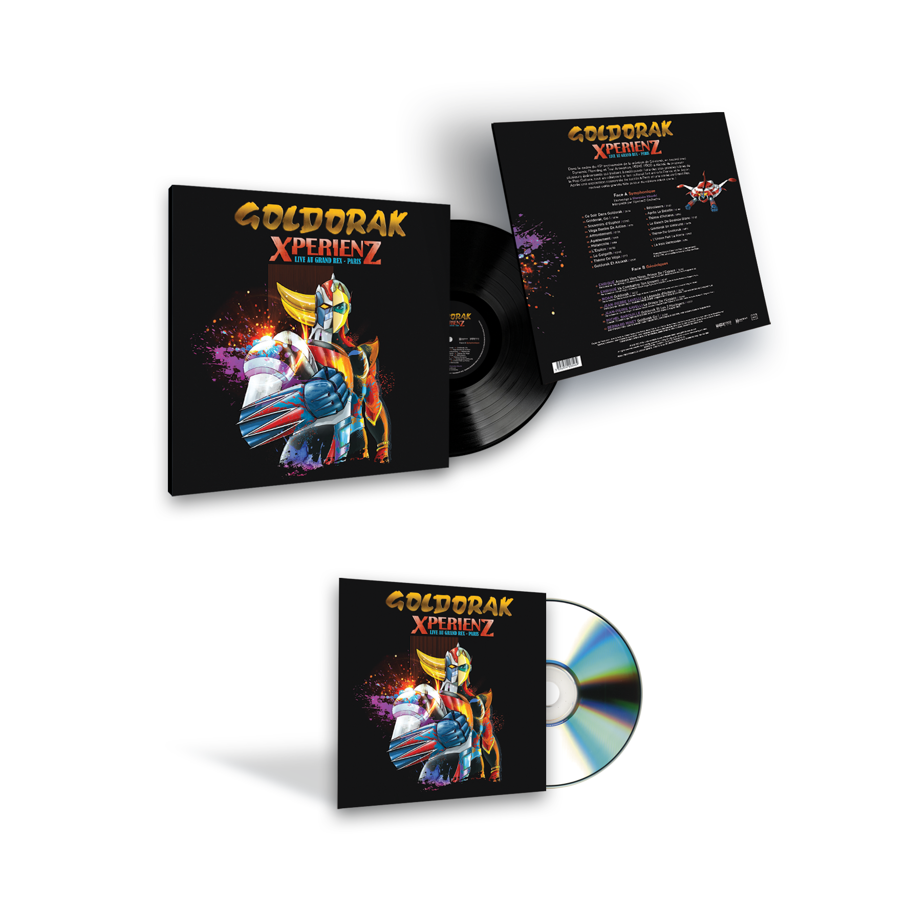Coffret DVD Goldorak Intégrale - Label Emmaüs