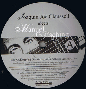 Manuel Göttsching ‎/ Joaquin Joe Claussell Meets Manuel Göttsching - LP Vinyl