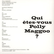 Charger l&#39;image dans la galerie, Michel Legrand / Qui êtes-vous Polly Maggoo? - 7&quot; Vinyl