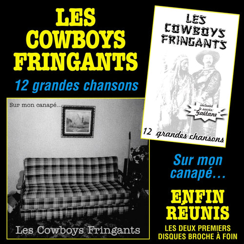 Les Cowboys Fringants ‎/ Enfin réunis : 12 grandes chansons / Sur mon canapé - 2CD