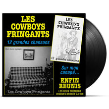 Charger l&#39;image dans la galerie, Les Cowboys Fringants ‎/ Enfin réunis : 12 grandes chansons / Sur mon canapé - 2LP Vinyl