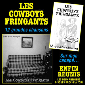 Les Cowboys Fringants ‎/ Finally reunited: 12 great songs / On my couch - 2LP Vinyl