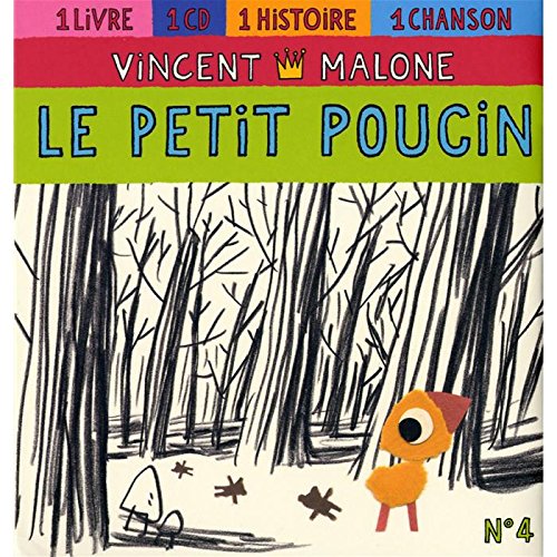 Vincent Malone / The Little Poucin - CD/Book