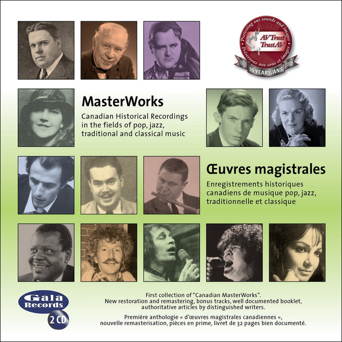 Various artists / Canadian Music Hall of Fame/At the Hall of Fame MasterWorks – Masterworks - 2CD