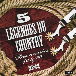 Artistes Varies / 5 Legendes Du Country V1 - CD