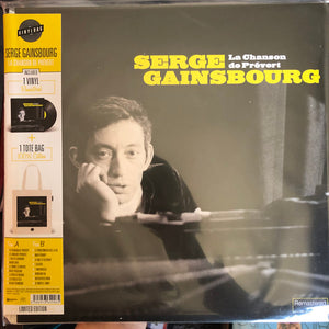 Serge Gainsbourg / La Chanson de Prévert - LP + Tote Bag