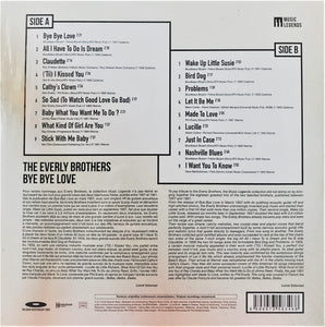 Everly Brothers / Bye Bye Love - LP