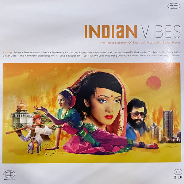 Indian Vibes / The Finest Selection Of Electronic Music With Indian Flavor - 2LP