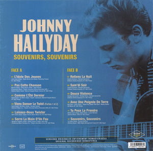 Johnny Hallyday / Souvenirs, Souvenirs - LP